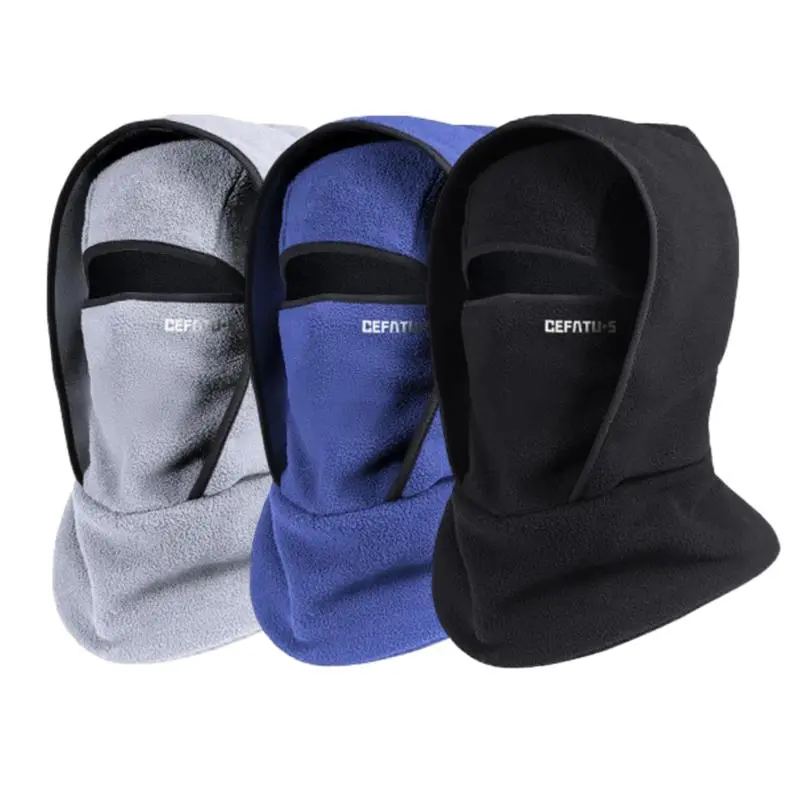 Windproof Outdoor Winter Warm Balaclava - Integrated Hat & Neckband, Cycling Mask, Sports Head Cover for Skiing, Cycling