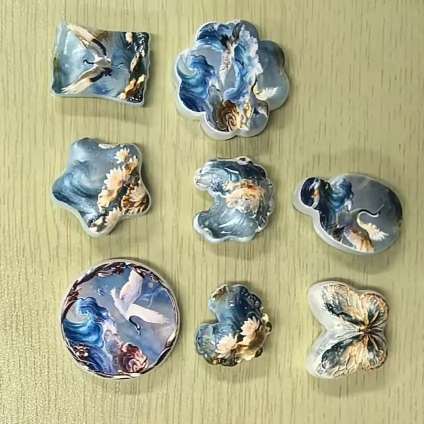 mldiy set bead focus bead acrylics beads keychain so cute