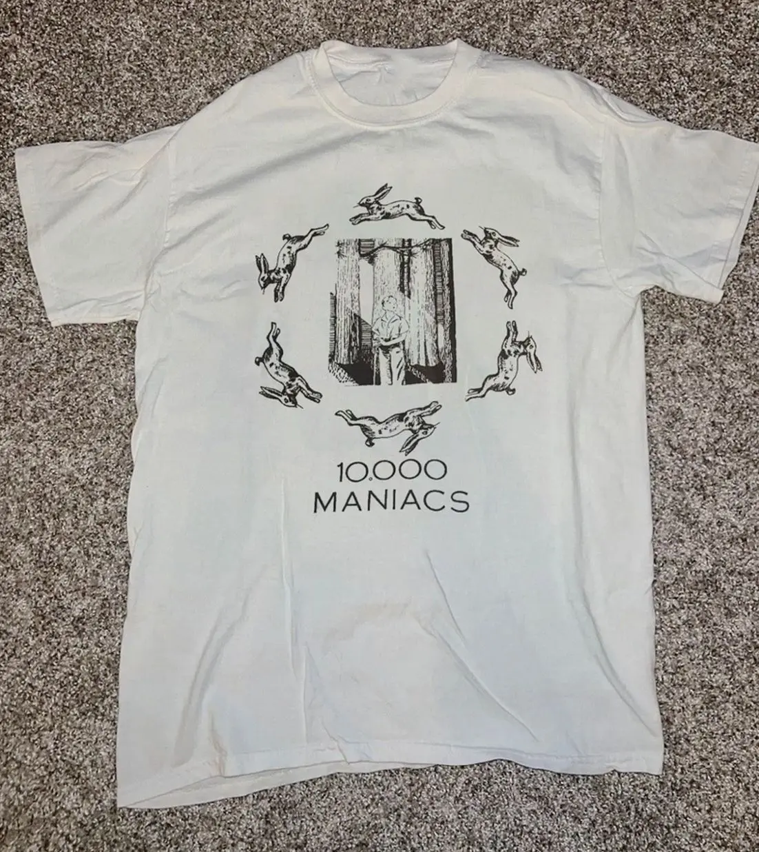 10000 Maniacs Our Time in Eden Tour Unisex Shirt Cotton Gift Tee MK184 U