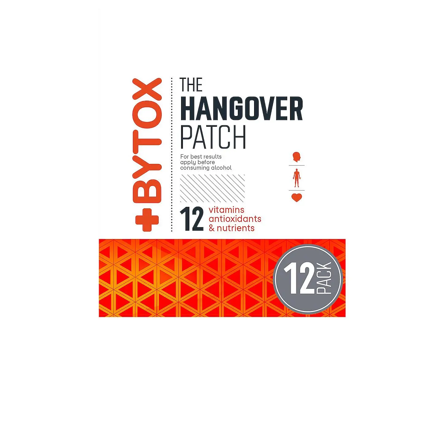 Bytox The Hangover Prevention Patch 12 Pack