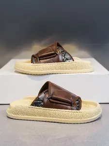 Men's Cool Comfort Trendy Casual Slippers, Fashion Show Daily Outing Sandals, Vintage British Style Soft Fisherman Shoes