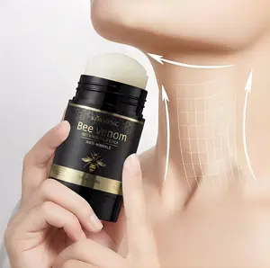 Portable Bee Venom Neck Anti-Aging Stick, 30g Neck Firming Cream for Dry Skin & Fine Lines, Swan Neck Skin Care