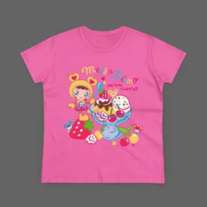 Mezzo Piano Tee - Sanrio Jojifuku Kawaicore Tshirt - Cutecore Japanese Fashion T-shirt - Kawaii Lovely Sweet's Shirt