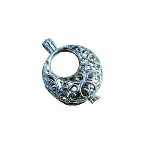 Moldavite Moon Pendat - Herkimer Diamond Quartz option customizable Moon Pendant - Transformation and Manifestation Crystal necklace