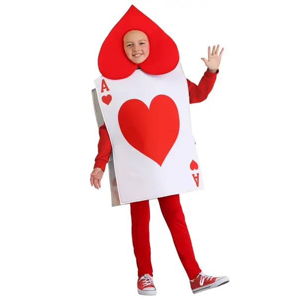 Kid's Ace of Hearts Costume