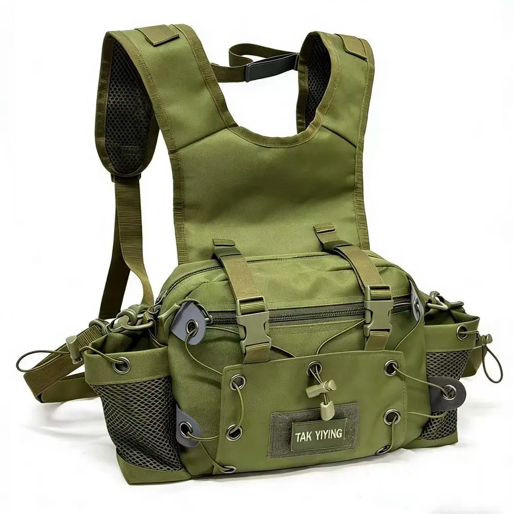 Unisex Multi-Functional Waist Bag, Casual Sports Hiking Backpack, Cycling Chest Pack, Outdoor Versatile Backpack, All Seasons Use, Lightweight Carrier, Durable Outdoor Hiking