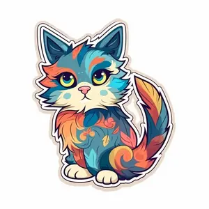 Ragdoll Cat Vinyl Decal Sticker for Car, Laptop, Tumbler and More. # 003859