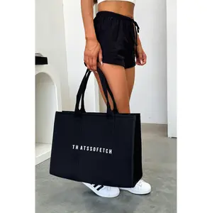 Xenia Large Tote Bag - Black