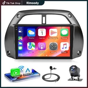Rimoody 4Core 4G+64G Android 15 Car Radio for Toyota RAV4 2001-2006,  Car Stereo Wireless Carplay Andorid auto Mirror Link 9'' INCELL Touchscreen GPS WiFi Bluetooth 5.0 FM/RDS EQ-32 SWC Backup Camera