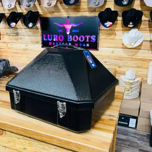 Durable Black Hat & Boots Carrier