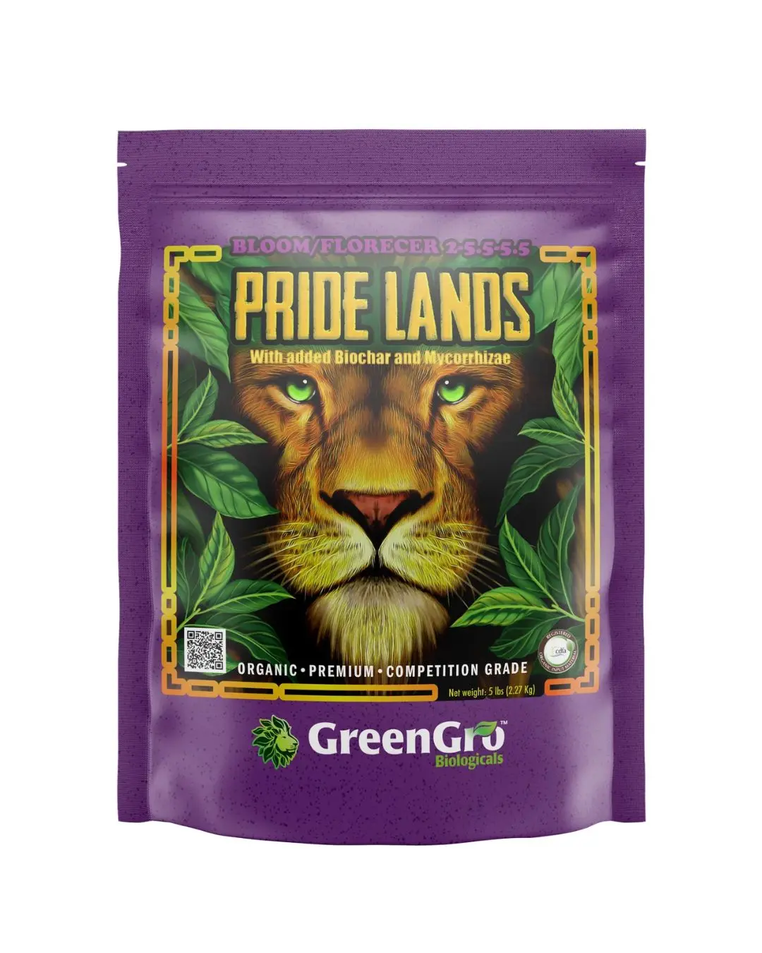 GreenGro Pride Lands Bloom Terra Preta Soil Blend - Premium Plant Science Powdered Mix for Plant Growers, Bloom Cycle Aid, Flower Cycle Boost, Harvestready Soil (No Harmful Additives Implied)