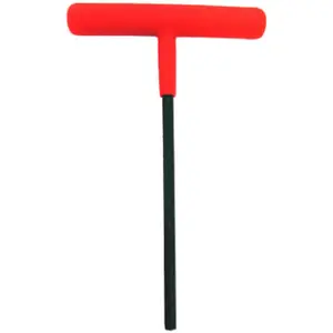 212 MAIN Eklind 61616 T-Handle Hex Key, 6 in. Arm Length, 0.25 in. Thickness, Heat-Treated