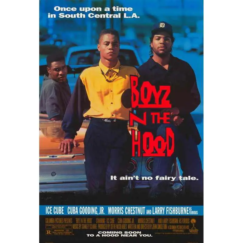 Boyz N The Hood Movie Poster