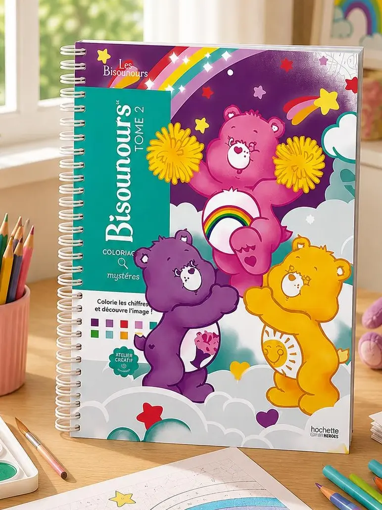 Care Bears Mystery Coloring – Color by Number Volume 2