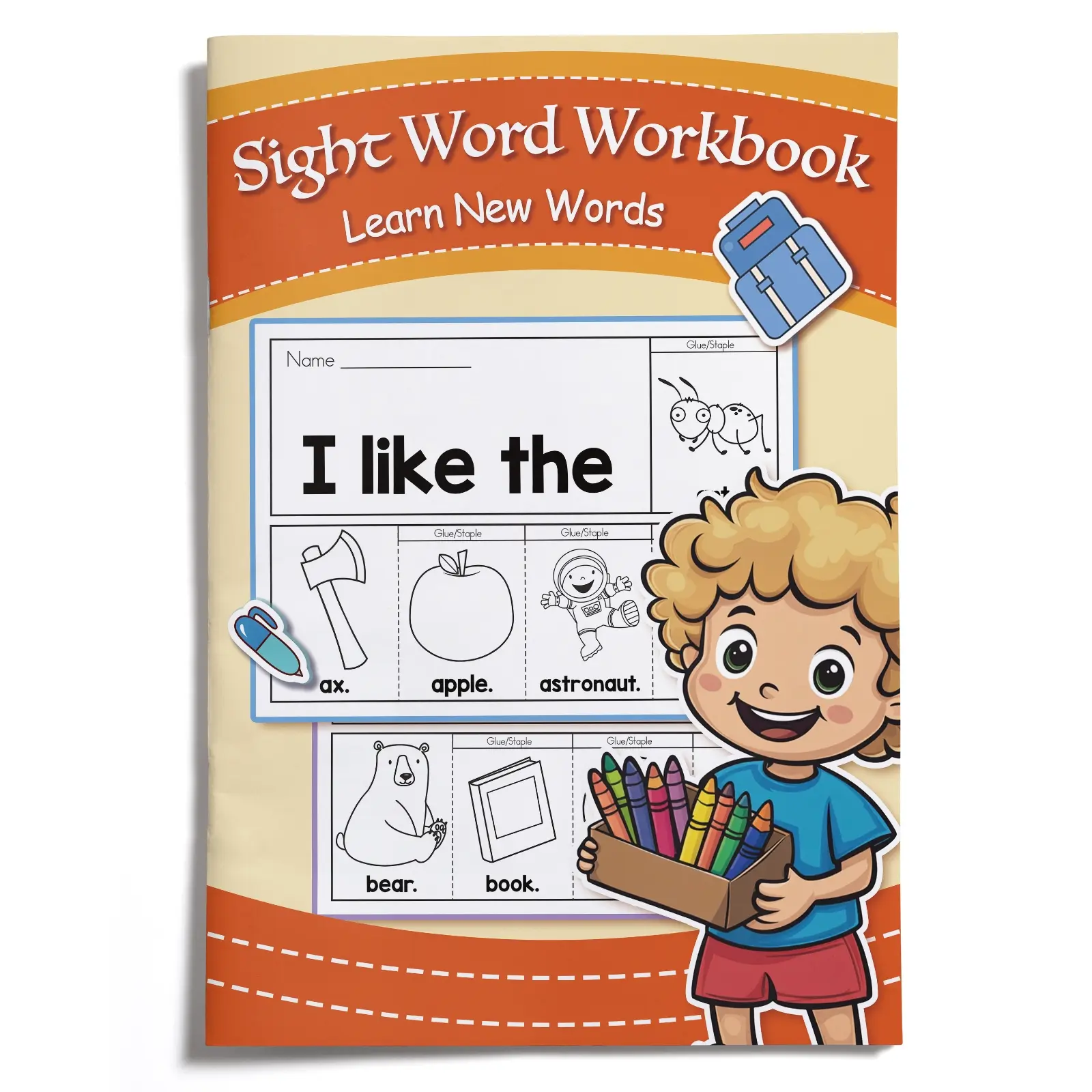 Alphabet Tracing Workbook for Kids – Uppercase & Lowercase Letters, Phonics, Fine Motor Skills, Teaching Supplies, Learning Tool, Learning Materials, School Supplies
