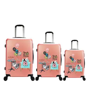 NIKKY 3 PC HARDCASE SET LUGGAGE