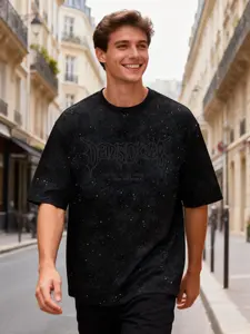 Men's Summer New Design Full-Print Short Sleeve T-Shirt, Casual Fashionable Half-Sleeve Top, Trendy Men's Clothing