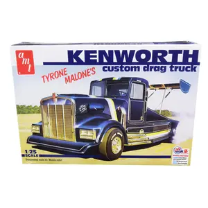 Skill 3 Model Kit Tyrone Malone's Kenworth Custom Drag Truck 1/25 Scale Model by AMT