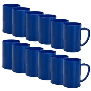 Bulk  60 Ct. Blue Plastic Mugs