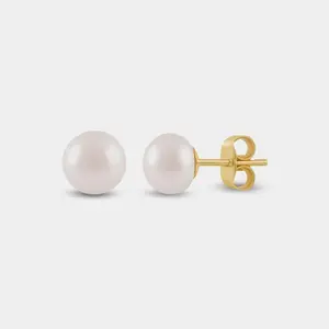 Audrey Freshwater Pearl Stud Earrings