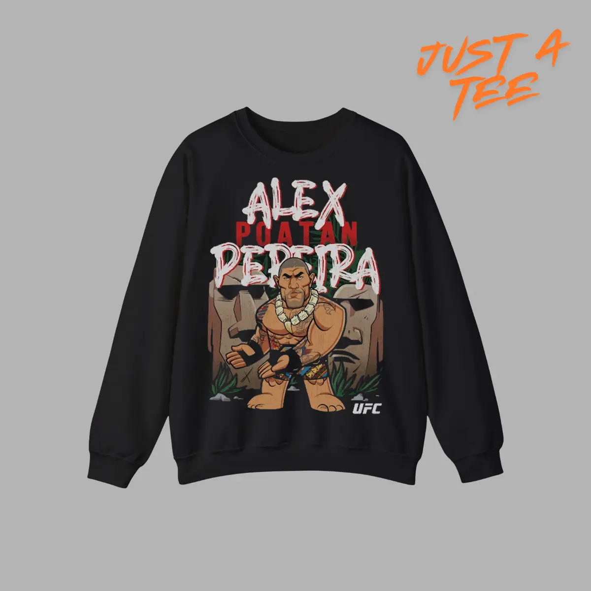 Chama Alex Pereira Sweater, 100% Cotton, UFC Apparel, Boxing T-Shirt, Boxing UFC Gym Shirt for Sports and Fashion Lovers