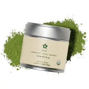 Nami Matcha Okumidori First Harvest 30g USDA Organic Matcha Green Tea Powder | Smooth Vibrant Ceremonial Grade | Antioxidant L-Theanine Calm