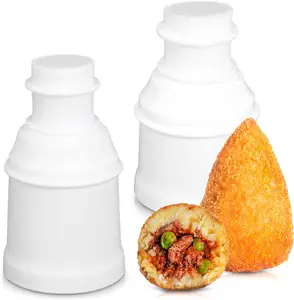 Arancini Maker Mold Set Dual Set for Round & Conical Rice Ball Bento Meals (MOQ 10 Sets)