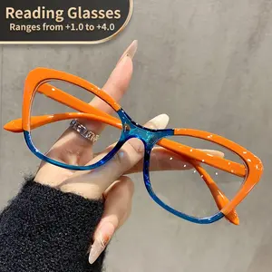 Men Women Cat Eye Reading Glasses +1.0 to +4.0 Strength Clear Transparent Vintage Style, High Quality Eyewear, Fda Registered, No Ca Prop 65 Warning, Reading Eyeglasses