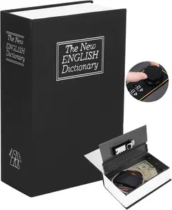 Book Safe Fireproof Waterproof – Hidden Diversion Safe with Combination Lock for Money and Documents Home Office 2026 New