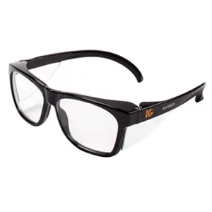 Kimberly-Clark Professional  Kleenguard Maverick Safety Glasses with Clear Anti-Fog Lens & Black Frame