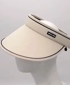 Sun Visor Hats Women Large Brim Summer UV Protection Beach Cap