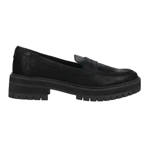 TOMS Womens Cara Slip On Loafers Casual - Black