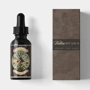 Van Van Ritual Oil Classic Blend for Clearing Cleansing Protection & Road Opening Infused with Lemongrass & Sacred Botanicals