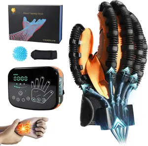 Finger strength training with three modes for adjusting sports gloves (right-handed - size M)