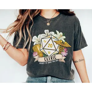 DND CLERIC SHIRT, Cleric Dice DnD Dungeons and Dragons Sweatshirt