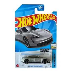 Hot Wheels Porsche Taycan Turbo S Zamac Edition 1:64 Diecast Car