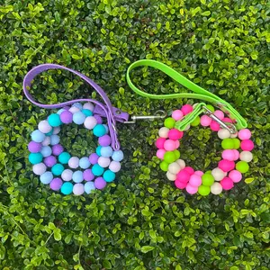 Beaded dog leash ready to walk- Fashion Lead
