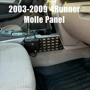 4th Gen 4Runner MOLLE Panel Set: Steel Console Organizer, 2003-2009