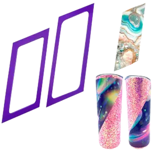 Vinyl Stencil for Swirl Tumblers – choose from 20 oz Skinny or 30 oz Skinny