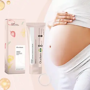 OceAura Skincare Cream — Reduces Stretch Marks & Postpartum Scars, Moisturizes & Smooths Skin, Body Care Cream