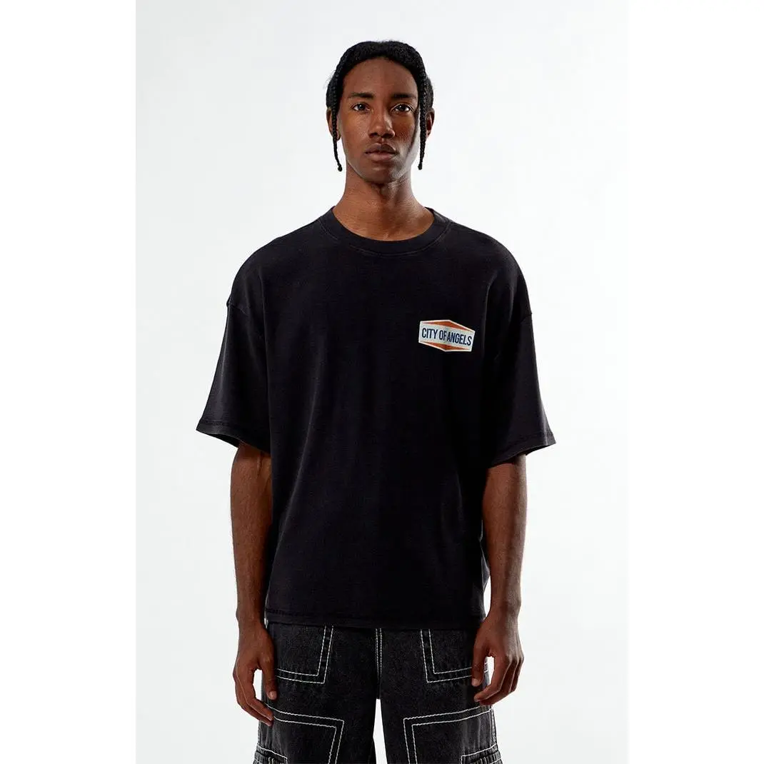 Pacsun Men's Racing Team Waffle Knit T-Shirt