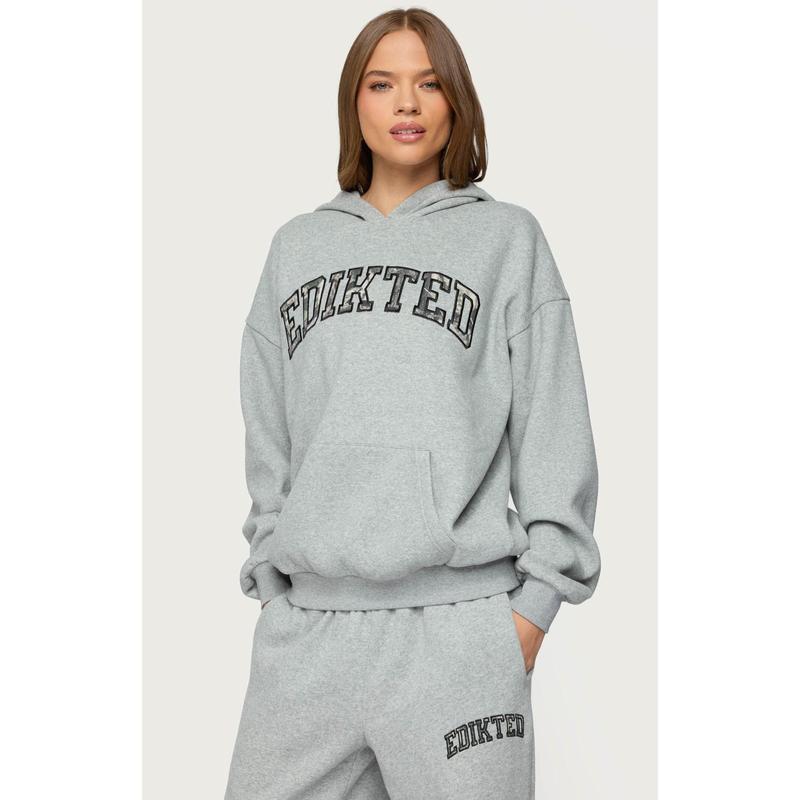 Edikted Women's Camo Crush Edikted Oversized Hoodie