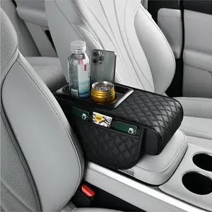 Car Center Console Storage Box, Multifunctional Car Center Console Armrest Pad, Car Interior Accessories for Stowing & Tidying, Car Console Organizer