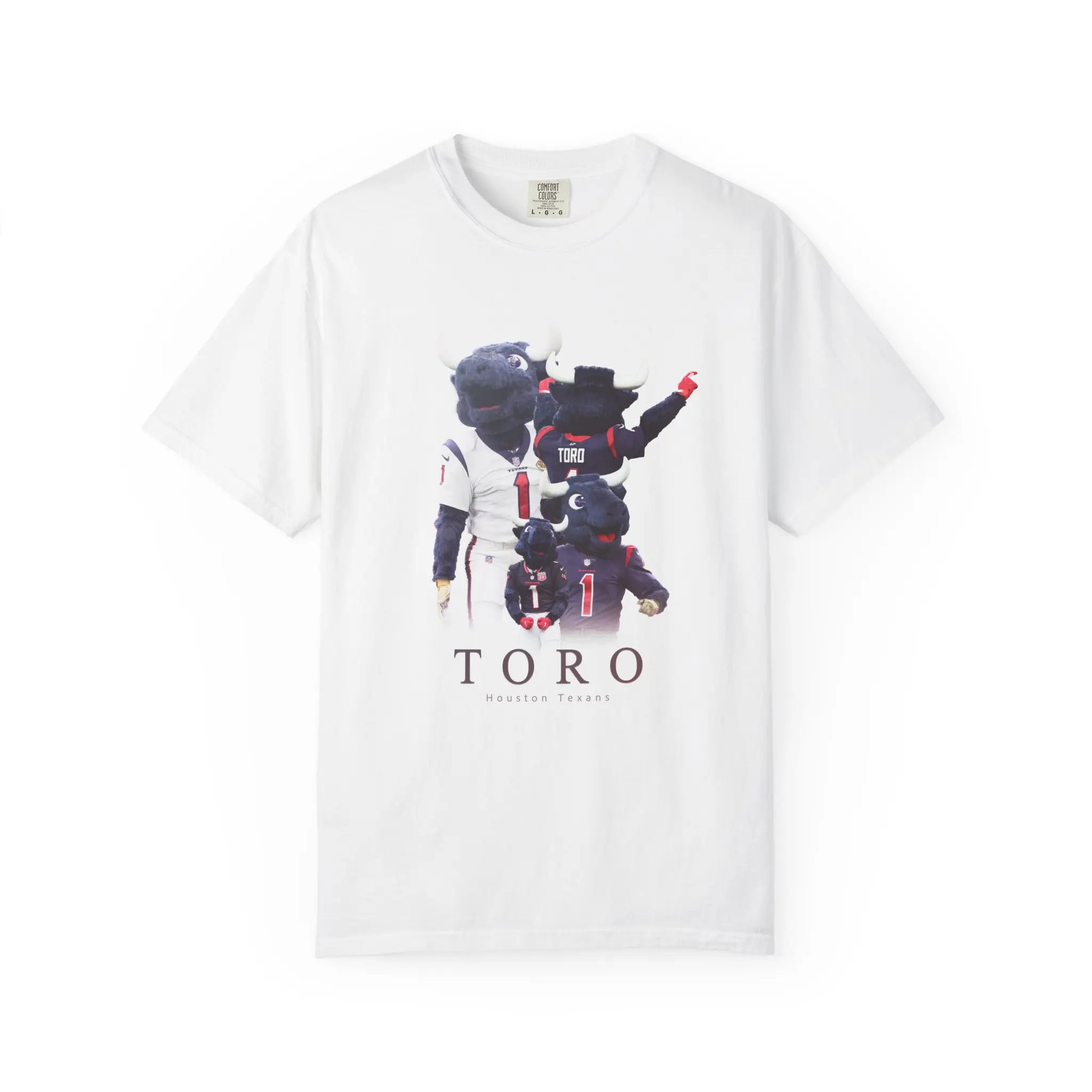 Toro Texans Mascot Graphic Tee