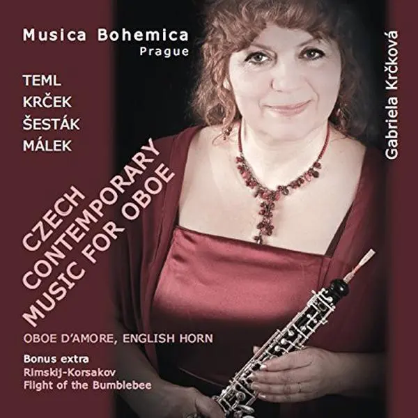Teml / Krcek / Sestak / Krckova / Musica Bohemica - Czech Contemporary Music for Oboe  [COMPACT DISC - CD]