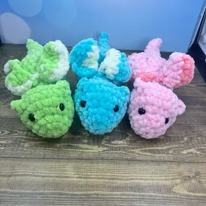 Crochet Dragon Plush Toy - Soft and Cuddly