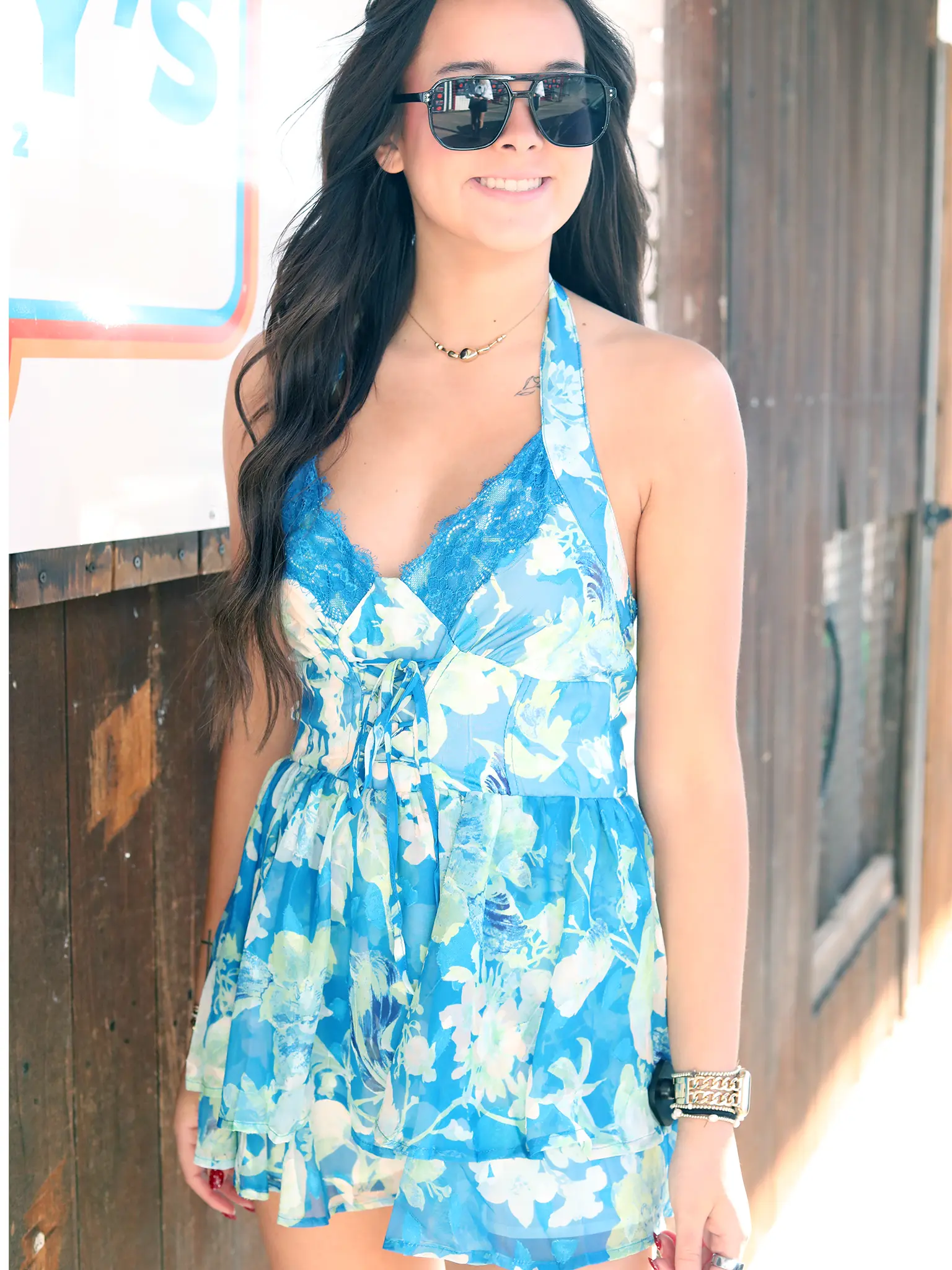 Tahiti Waters Romper