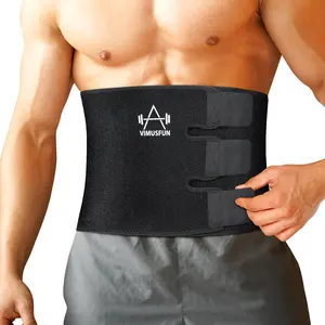 Waist Trimmer Sweat Belt Stomach Wrap for Men, Waist Trainer for Women Workout