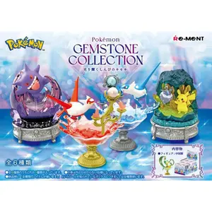 Re-Ment Pokemon Blind Box: Gemstone Collection - Shining Miracle Of Mystery Blindbags Surprise Set Random Surprise Set