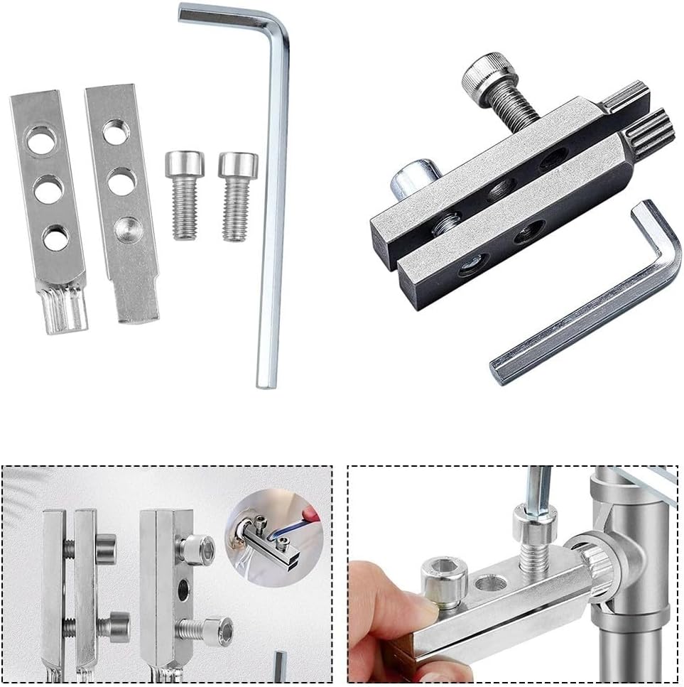 Screw Removal Tool,Broken Head Screw Extractor Faucet Angle Valve Wire Extractor for Sink Valve,Pipe Extractor Set,Easy Out Allen Screw.